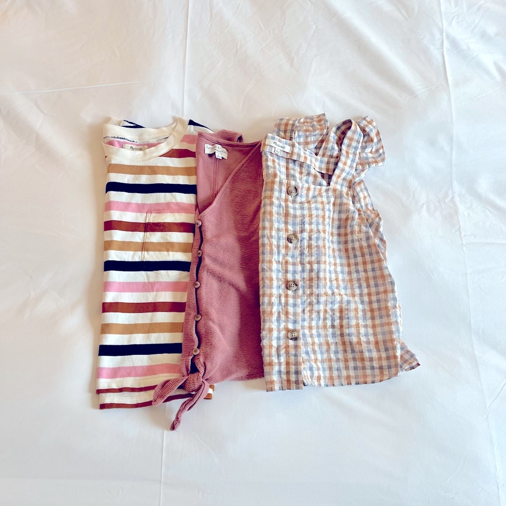 Madewell Shirt Trio!